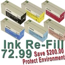Refill Your Used Epson Discproducer PP-100/PP-50 Ink Cartridges Save $200.00. Fixed Price $72.99.