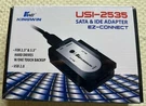 New Sealed Box Kingwin USI-2535 Ez Connect Usb To Sat/ide Hard Drive Adapter. Fixed Price $17.00.