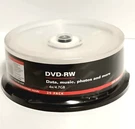 Innovera Dvd-rw Discs 4.7GB/4X. 25 Pack IVR-46848 Data Music Photos Movies. Fixed Price $45.00.