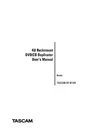 User Manual For Tascam DV-W14. Fixed Price $13.62.