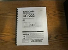 Owners Manual Operating For Tascam Cd Reel Cassette By Model Bin *2 Of 2*. Fixed Price $24.00.