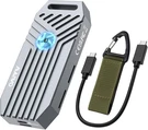Maiwo 40GBPS Nvme Enclosure, ASM2464PD Chip, Fits M.2 Ssd 2280 M-key Built-in.... Fixed Price $56.38.