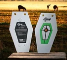 Lot Of 2 Ez Aim AR500 Hardrock Hex 3/8 Steel Targets. Fixed Price $82.99.