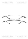 Triscan Disc Brake Pads Accessory Kit Opel Ford Saab Volvo Citroen H 88-17. Fixed Price $7.89.