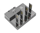 Maiwo 4 Bay M.2 Nvme Docking Station, Tool-free Type- Ssd Enclosure.... Fixed Price $273.54.