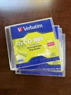 Cd-rw Verbatim 12X Speed 700MB 80 Min, 4 New/sealed Disks Case, Rewritable Med. Fixed Price $9.98.