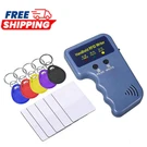 125KHZ Rfid Card Copier Writer 5YOA Handheld Duplicator W/ Keyfobs. Fixed Price $14.79.