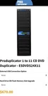 Produplicator Cd - ESDVDS24X11. Fixed Price $200.00.