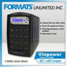 Vinpower Microsd Secure Digital Card Flash Duplicator SDSHARK-15T-BK. Fixed Price $895.00.