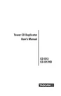 User Manual For Tascam CD-D13, CD-D17 Hd. Fixed Price $13.56.